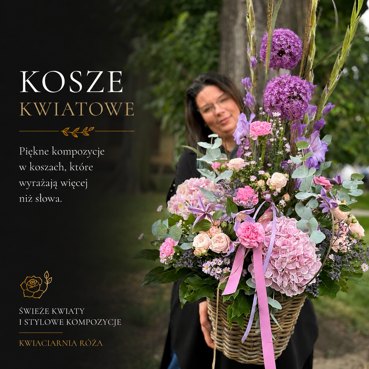 Kosze Kwiatowe